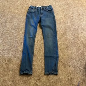 Blue slim jeans